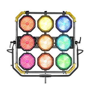 Lightstar LUXED-P9 Full Color LED Spotlight/Spacelight (1440W RGBWW) w/ Lumenradio